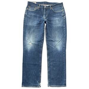 Levi’s 541 Athletic Taper Jeans Distressed Medium Wash Men’s 33x28.5 Tailored